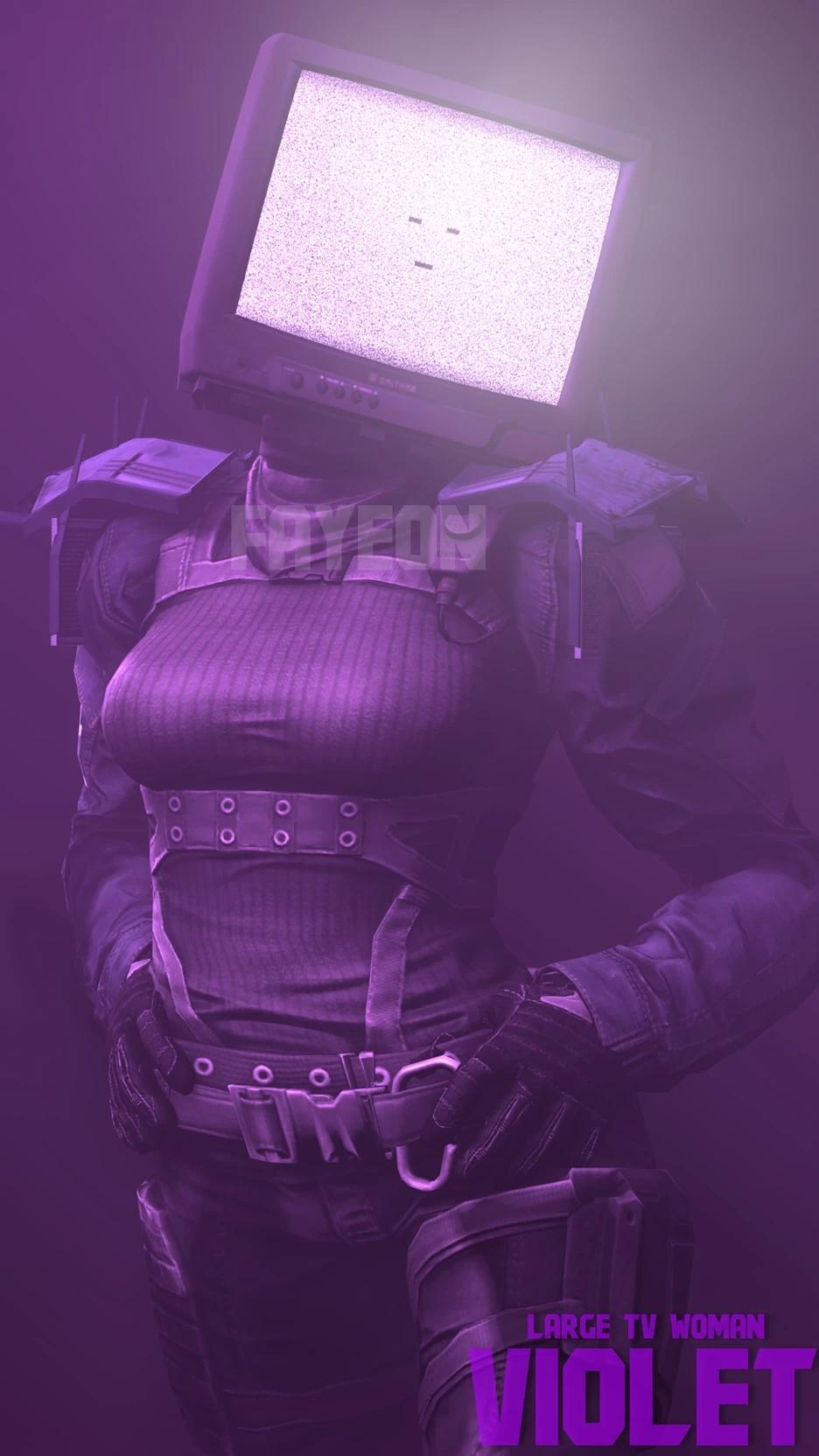 TV Woman (Violet) thumbnail
