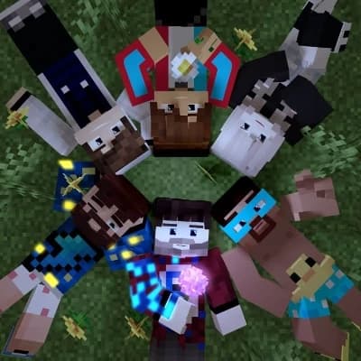 You are a minecrafter thumbnail
