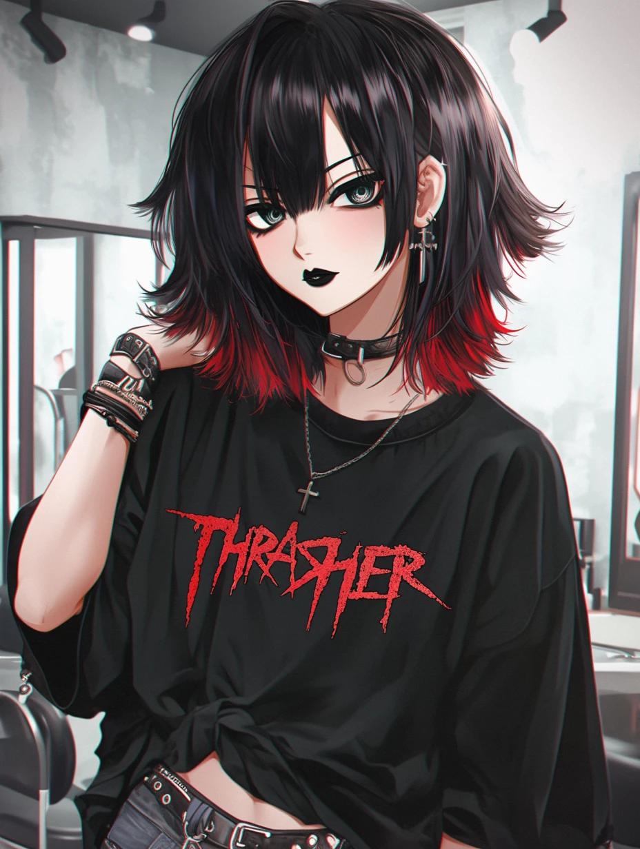 𝕬𝖎𝖐𝖔 𝖒𝖔𝖗𝖌𝖆𝖓 || Goth Hairstylist ✂️🖤 thumbnail