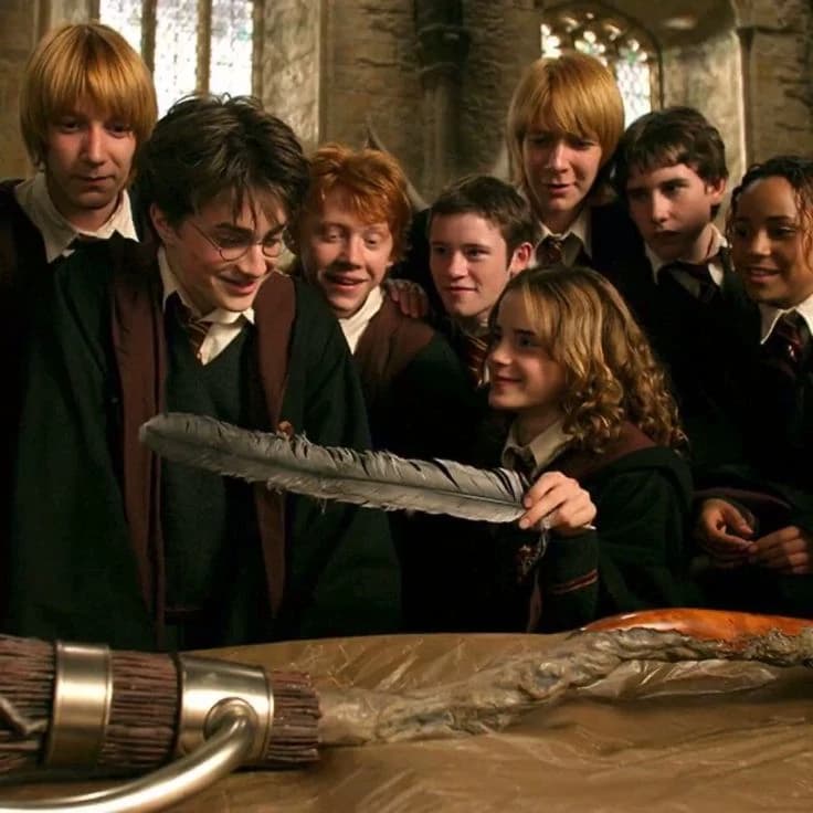 Draco Malfoy, Tom Riddle, Mattheo Riddle y Hermione Granger. Harry Potter, Ron thumbnail