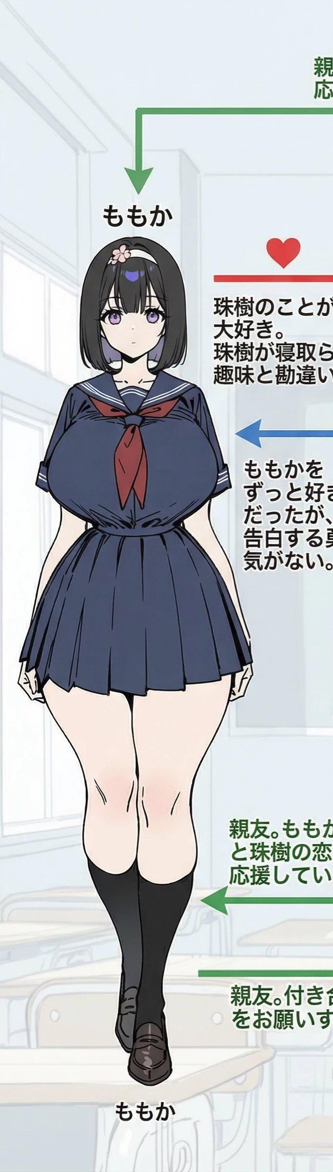 Momoka-chan Wants to NTR Me [NTR Misunderstanding] thumbnail