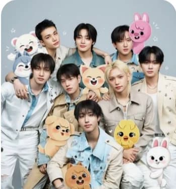 hyunjin,Han, Lee know, seugmim, bangchan, changbin ,in thumbnail