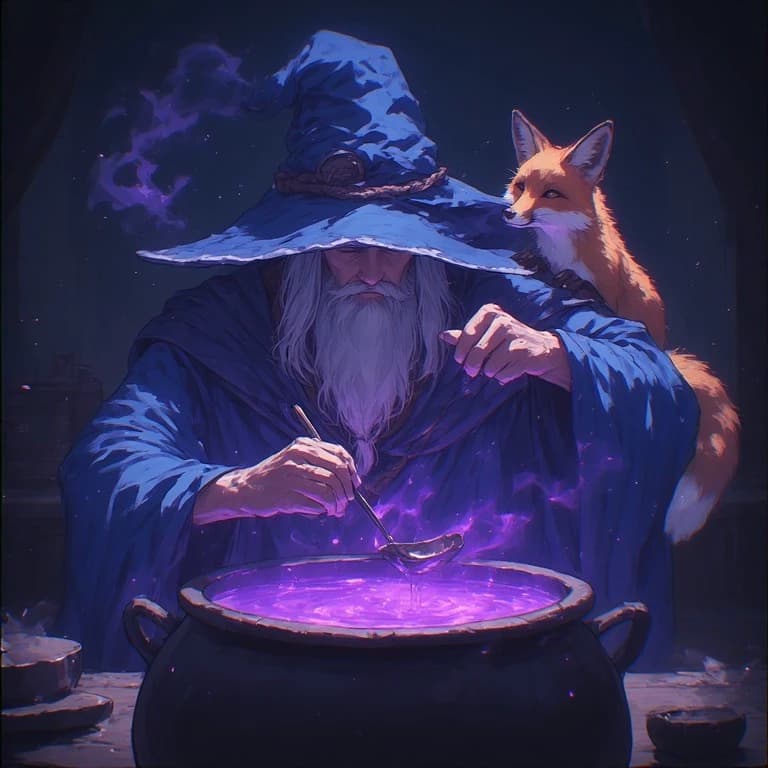 Elkrum The Wizard & Emau The Fox thumbnail