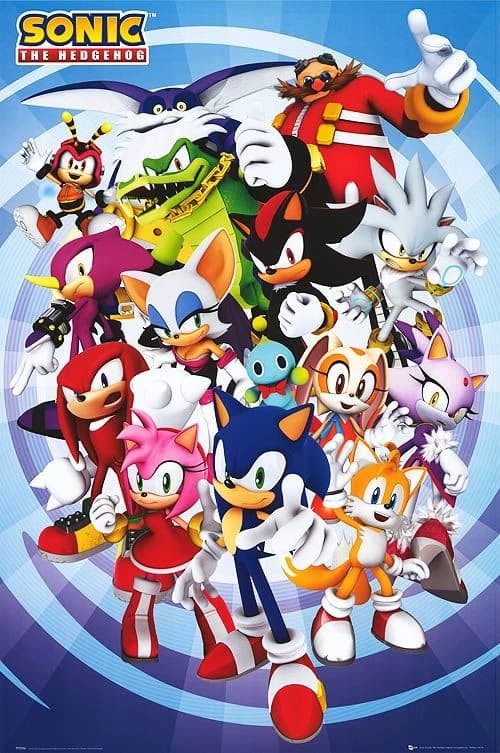 Sonic and his friends thumbnail