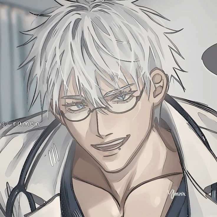 satoru gojo ¡ doctor AU thumbnail