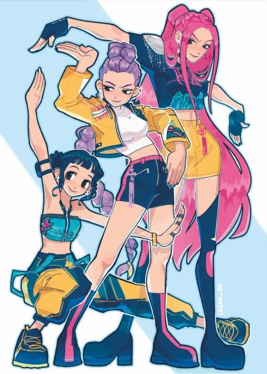 Mira, Zoey, and Rumi  thumbnail
