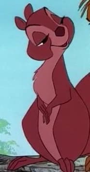 Marie the female red-haired squirrel 3 thumbnail