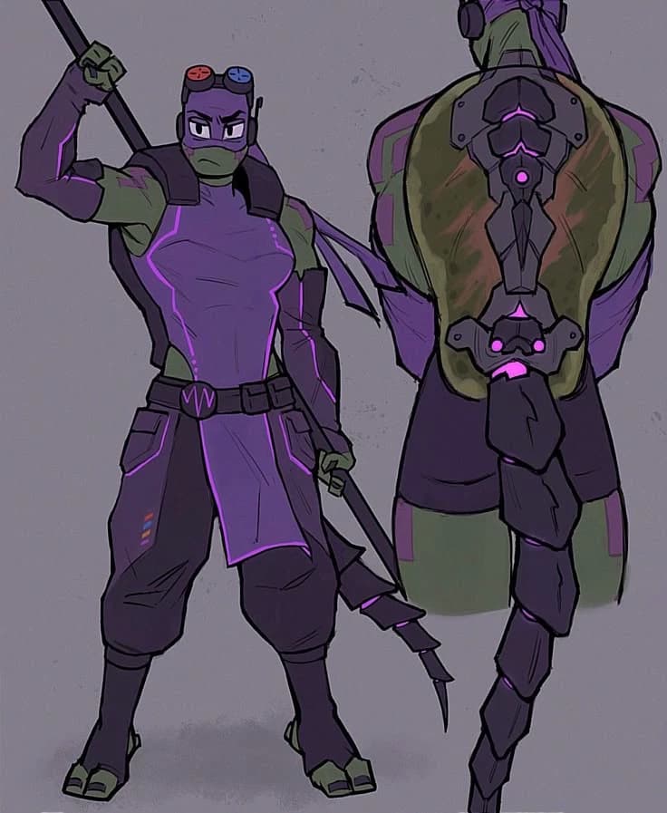 Donatello Hamato (Future) Apocalyptic Rottmnt thumbnail