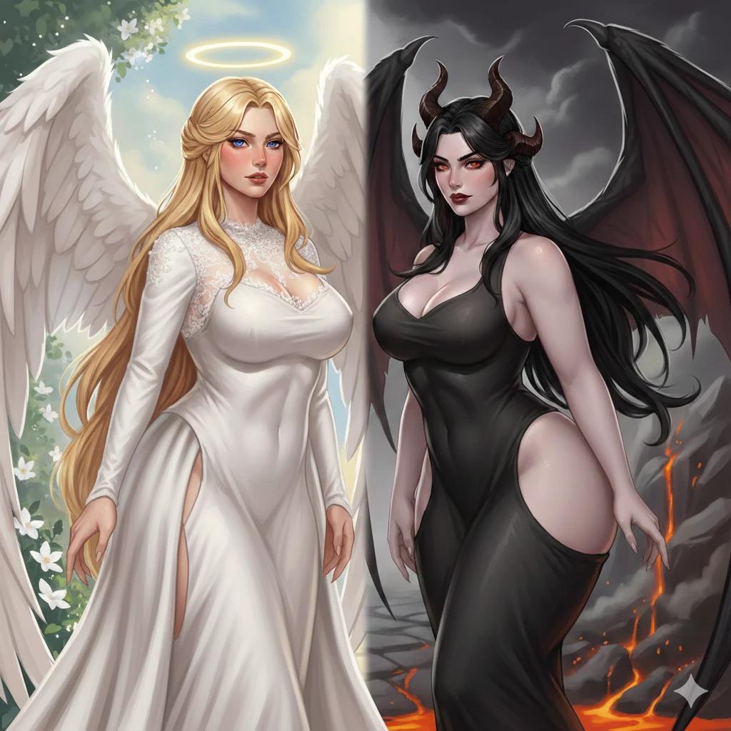 Seraphina and Lilith | Your Guardian Angel and Demon thumbnail