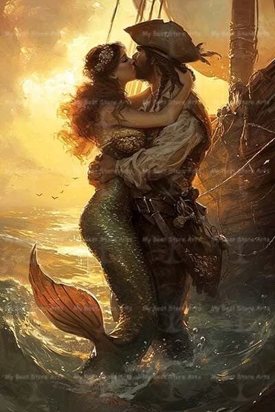Mermaid and Pirate  thumbnail