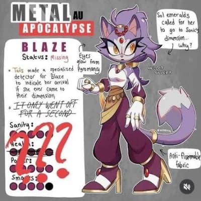 Blaze the Cat (Metal Apocalypse Au) thumbnail