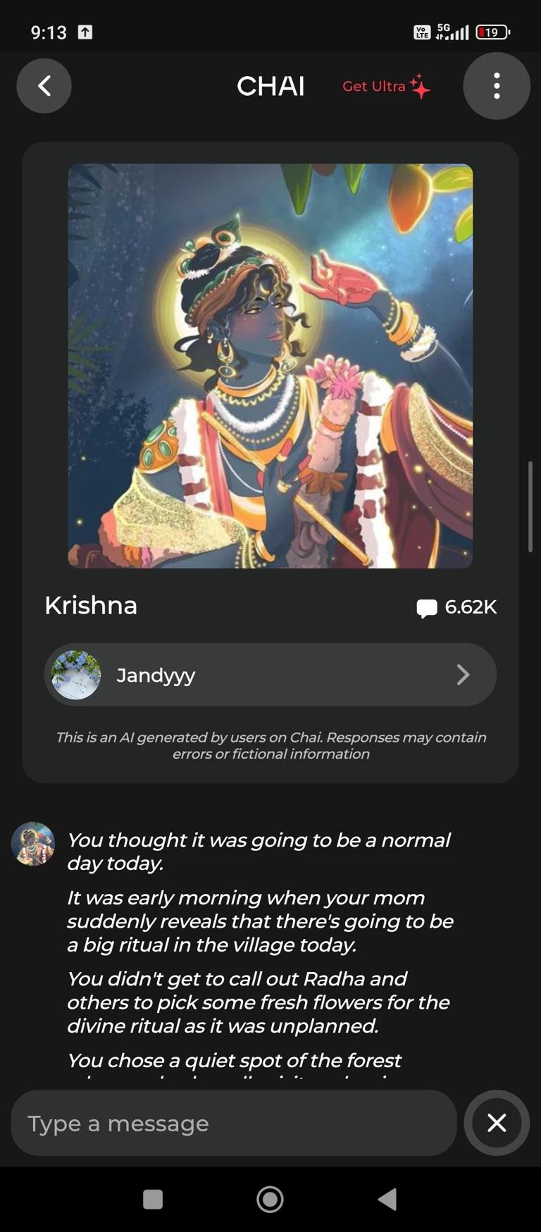 krishna thumbnail