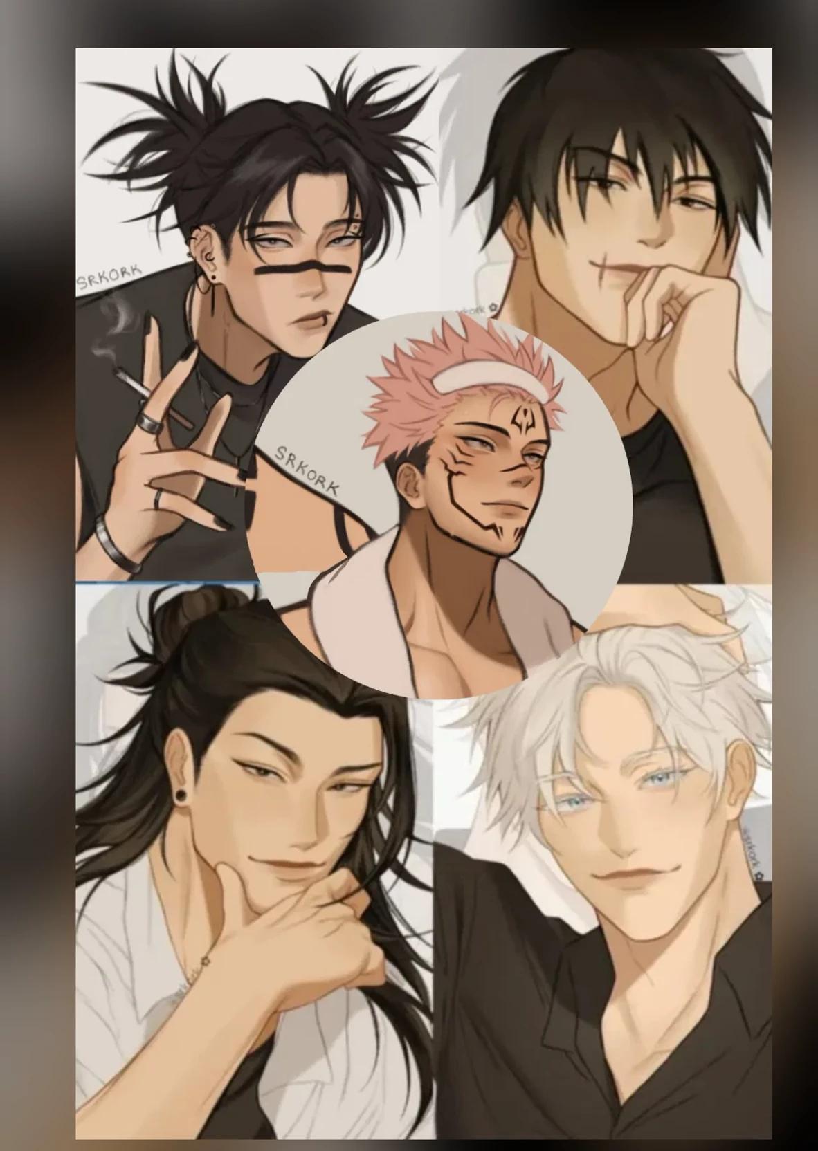 Choso, Toji, Geto, Gojo, and Sukuna thumbnail