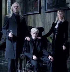 Ron Weasley, Harry Potter, Hermione Granger, Draco Malfoy, Lucius Malfoy y Narci thumbnail