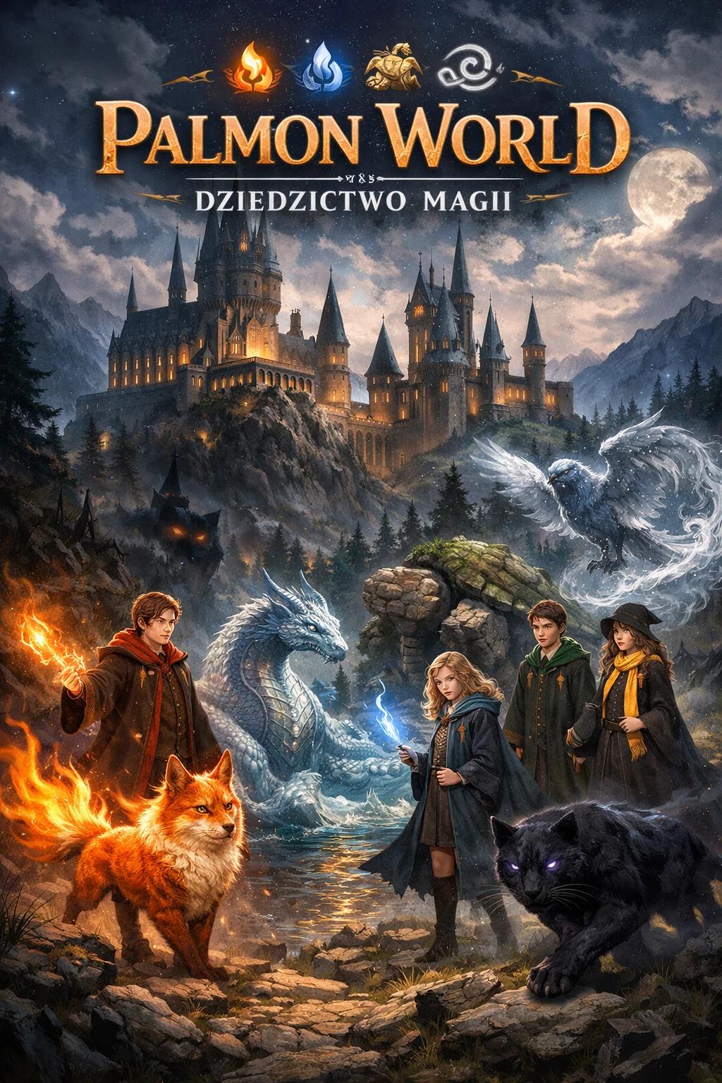 Palmon World x Hogwart thumbnail