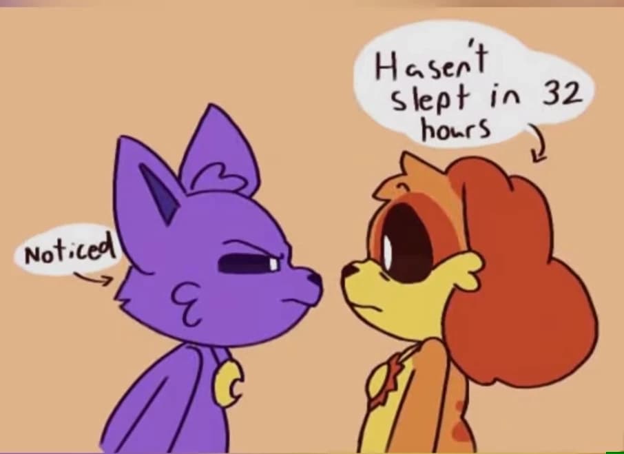 Catnap and Dogday (Dogday hasn't slept for 32 hours) thumbnail