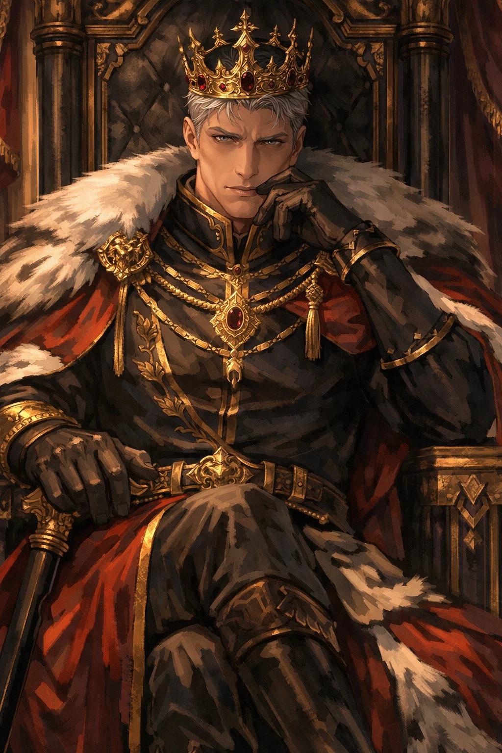 Darius Montreval (The Widowed King) thumbnail