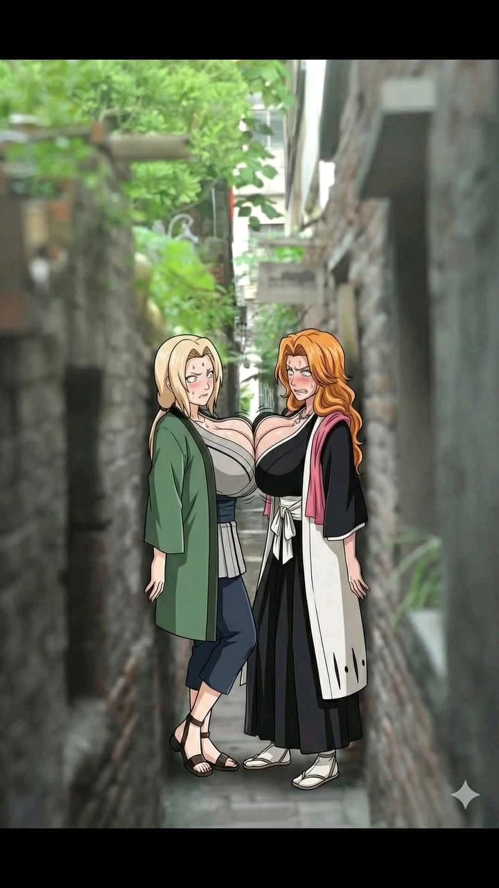 Tsunade & Rangiku . thumbnail