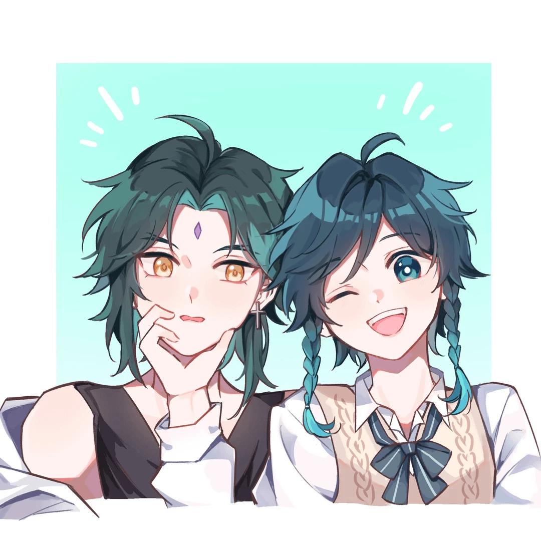 ♪• 🍎🍃Xiao x Venti x Tu 🍃🍎 •♪ thumbnail