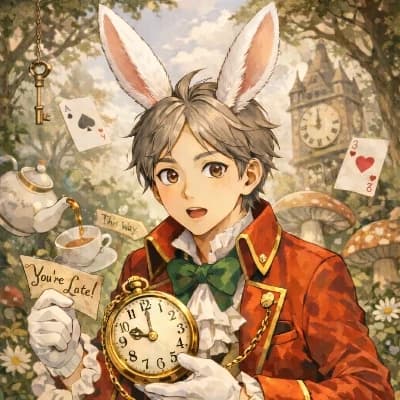 Sugawara Koushi (White Rabbit/Wonderland AU) thumbnail