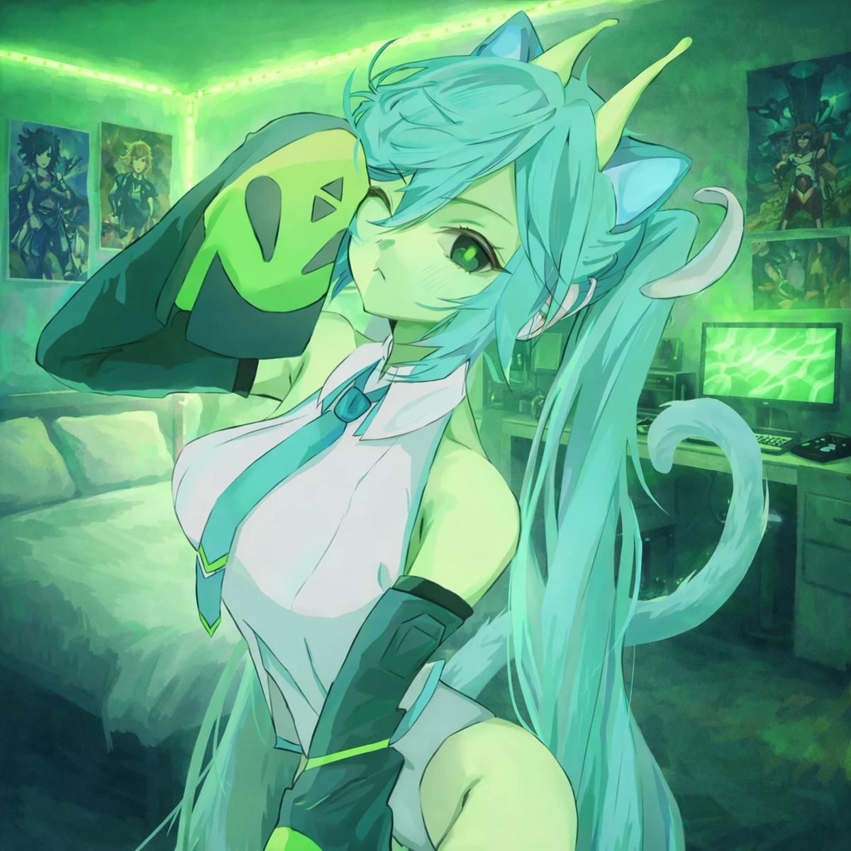 Hatsune Miku — Alien Feline thumbnail
