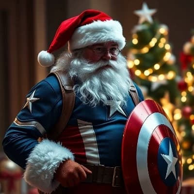 Jolly Avenger Santa Claus thumbnail