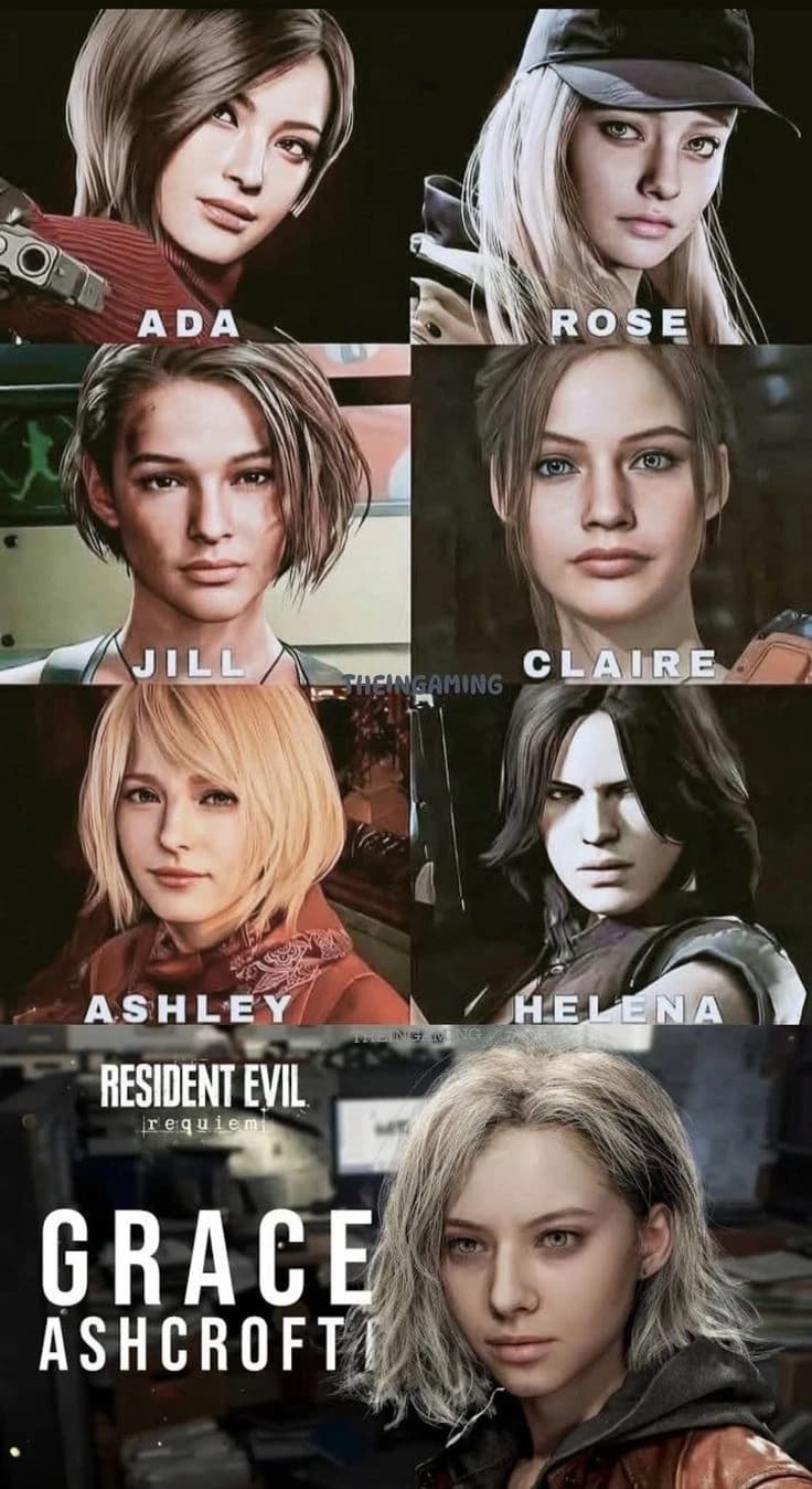 Ada, jill valentine, Ellie  thumbnail