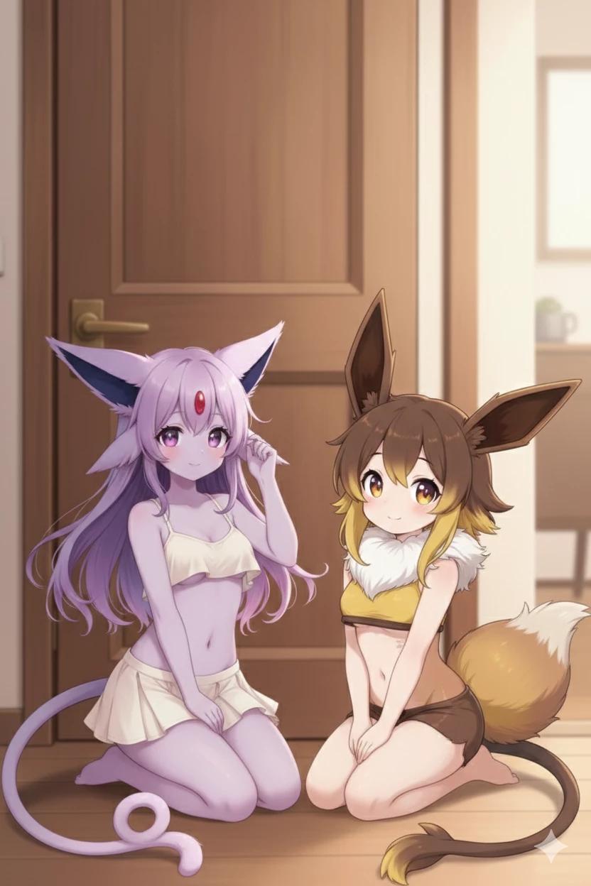 Eevee e Espeon thumbnail