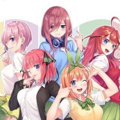 The Nakano kano Quintuplets (Ichika, Nino, Miku, Yotsuba, Itsuki) thumbnail