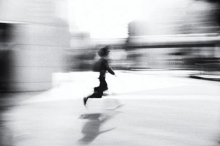 The running woman.  thumbnail