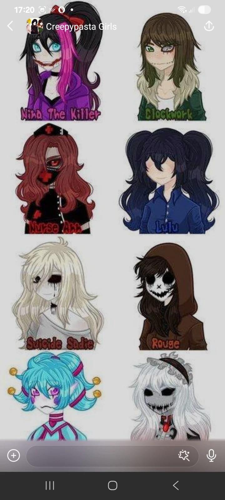 Creepypasta Girls thumbnail