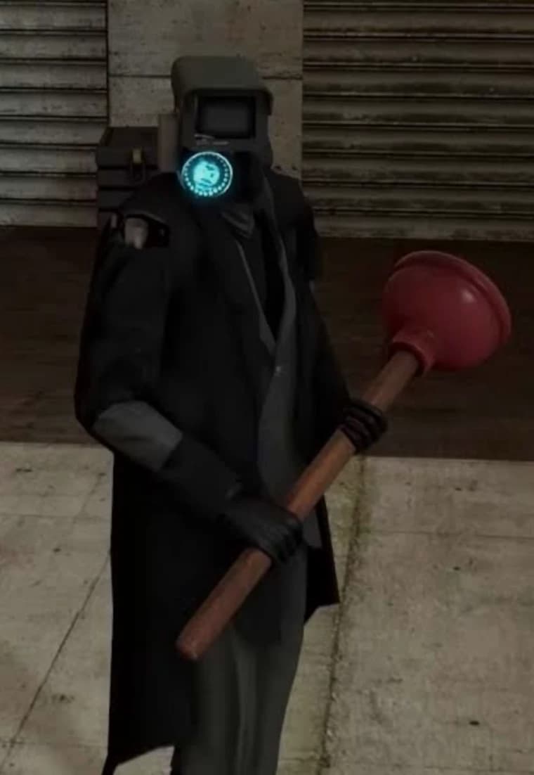 Plunger camera-man thumbnail