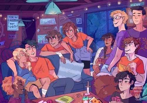 PJO - Sleepover - Percy Jackson thumbnail