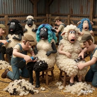 Anthropomorphic-woolly-sheep-women  thumbnail