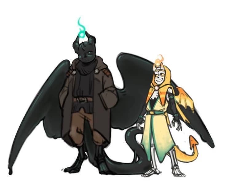 Dragon Nightmare and Dream sans thumbnail