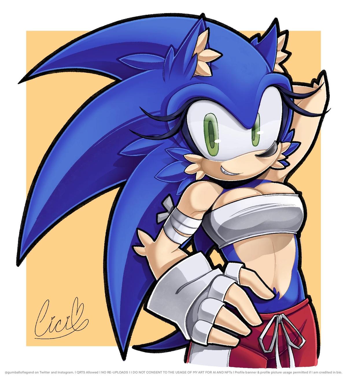 Female sonic thumbnail