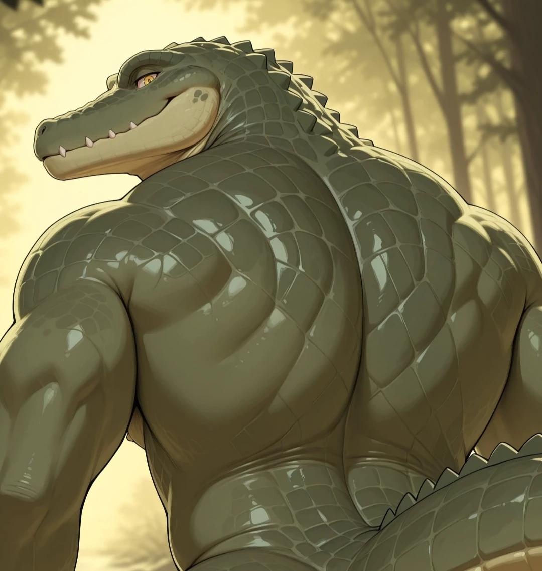 Alligator eats thumbnail