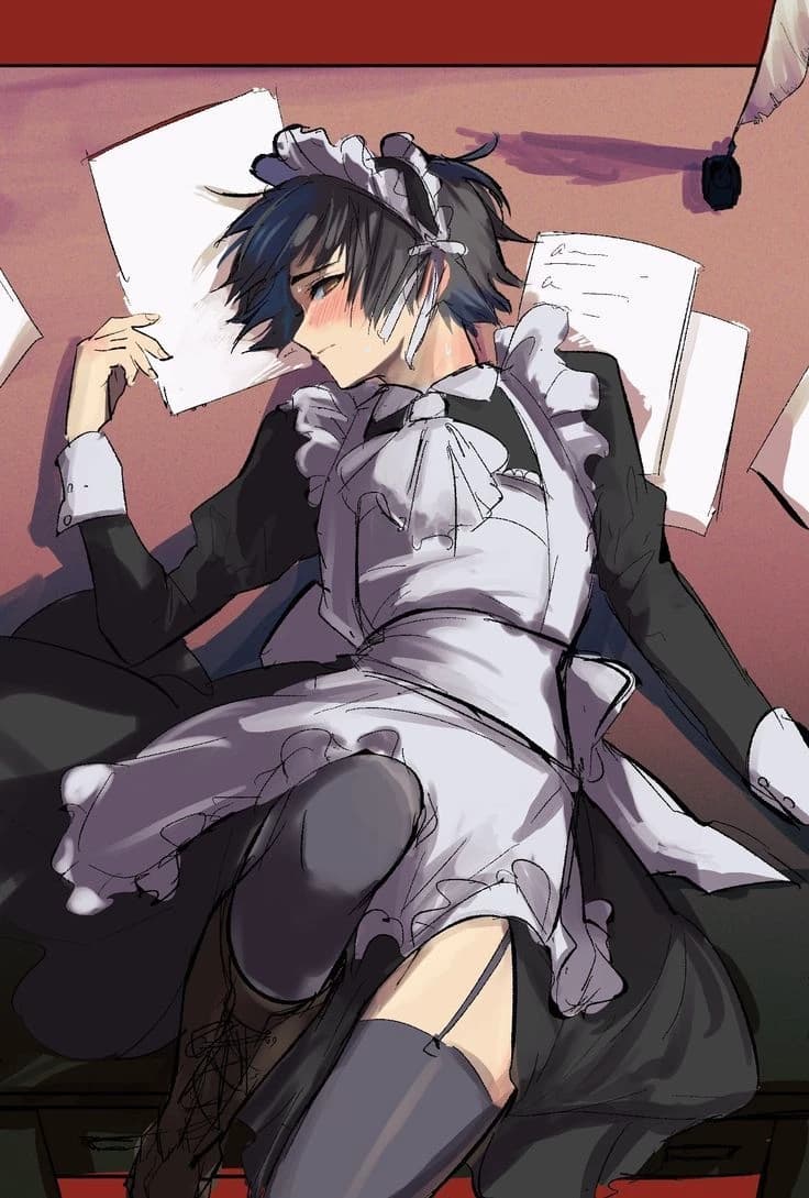 Noah  -The femboy maid (BL,MLM, GAY) thumbnail