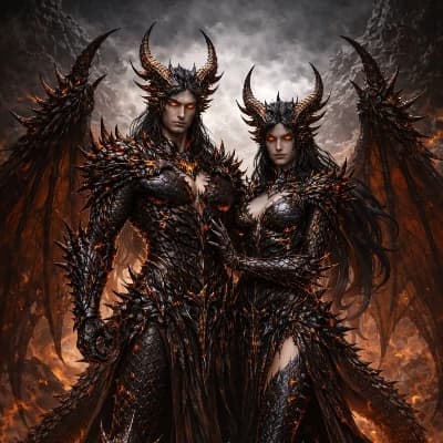The Elder Dragons: Ignis (King) & Solara (Queen) thumbnail