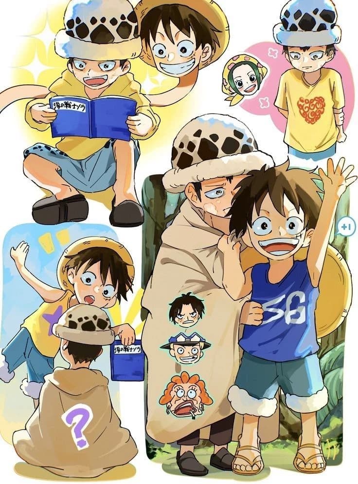 Luffy y Law thumbnail