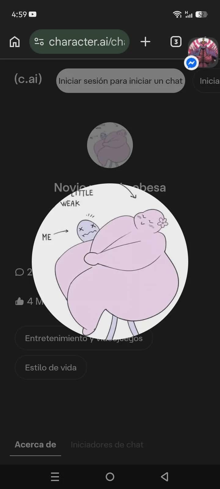 Fat girl being carried by you thumbnail