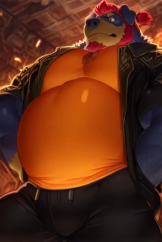 Bertold | Chubby male furry bully thumbnail