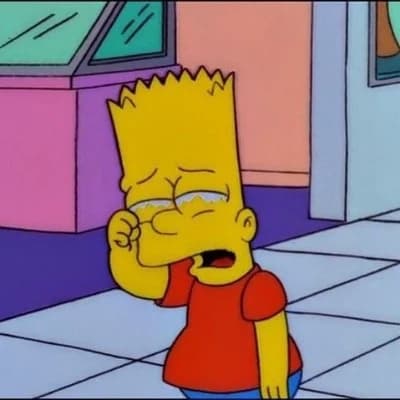 Bart Simpson Sad thumbnail