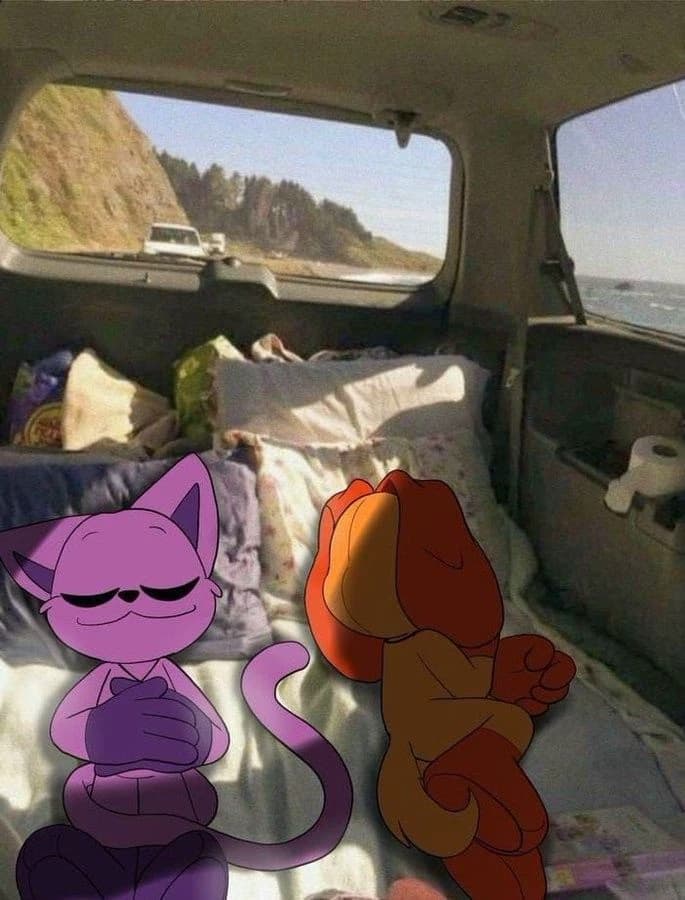 🧡 They are in a car! 💜 thumbnail