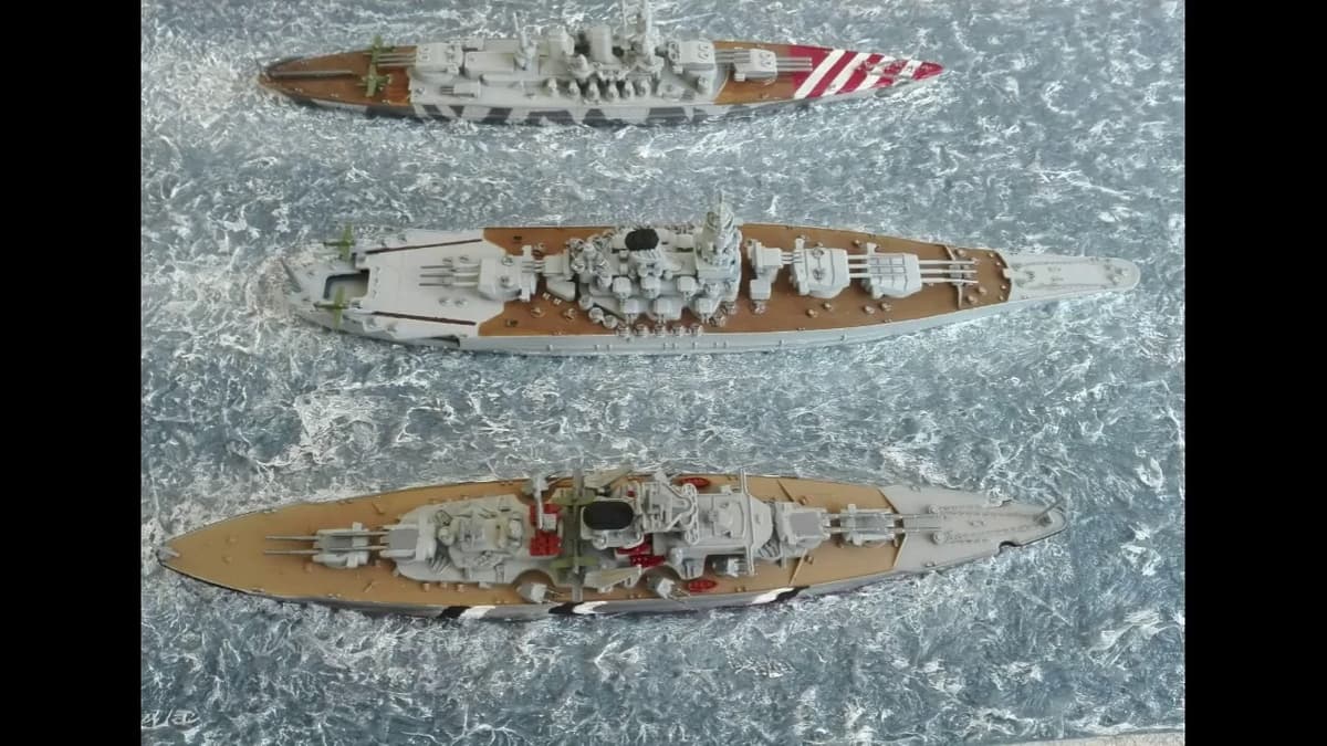 Bismarck,Roma,and Yamato thumbnail