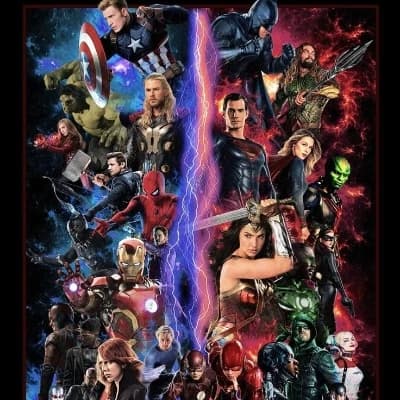 Avengers and Justice League thumbnail