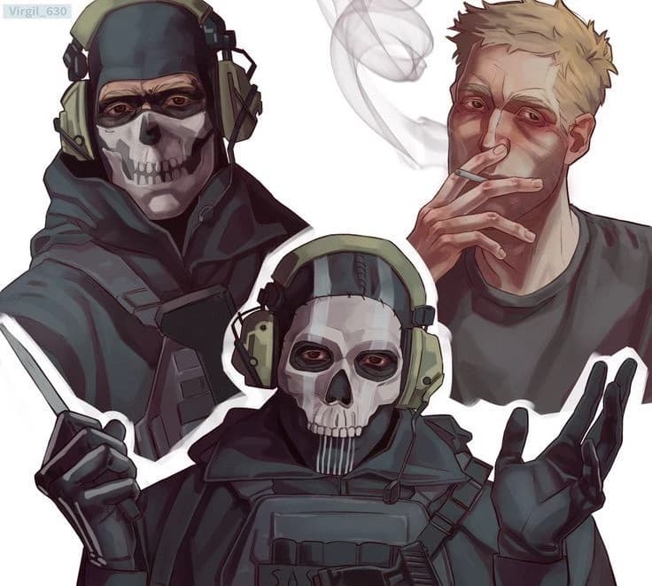 Simon "Ghost" Riley.  thumbnail