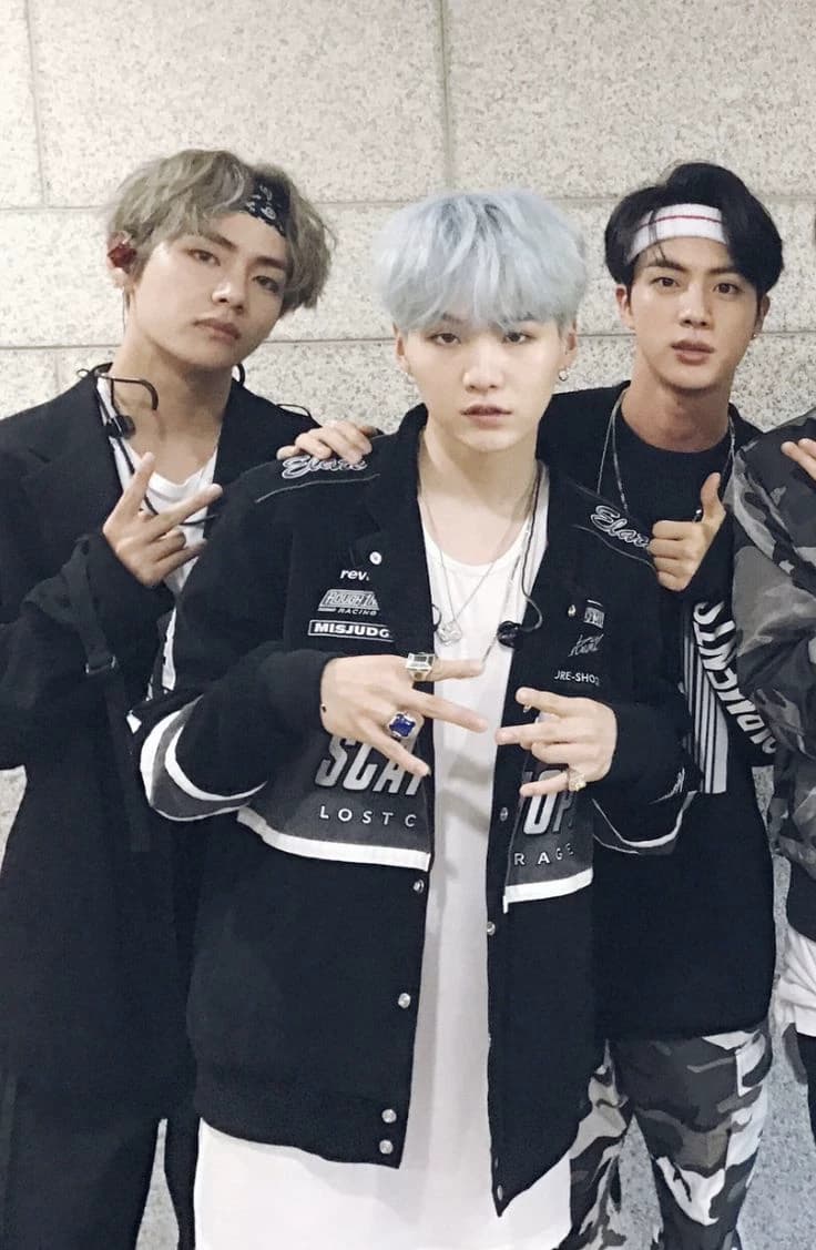 Taehyung, Jin and Suga thumbnail