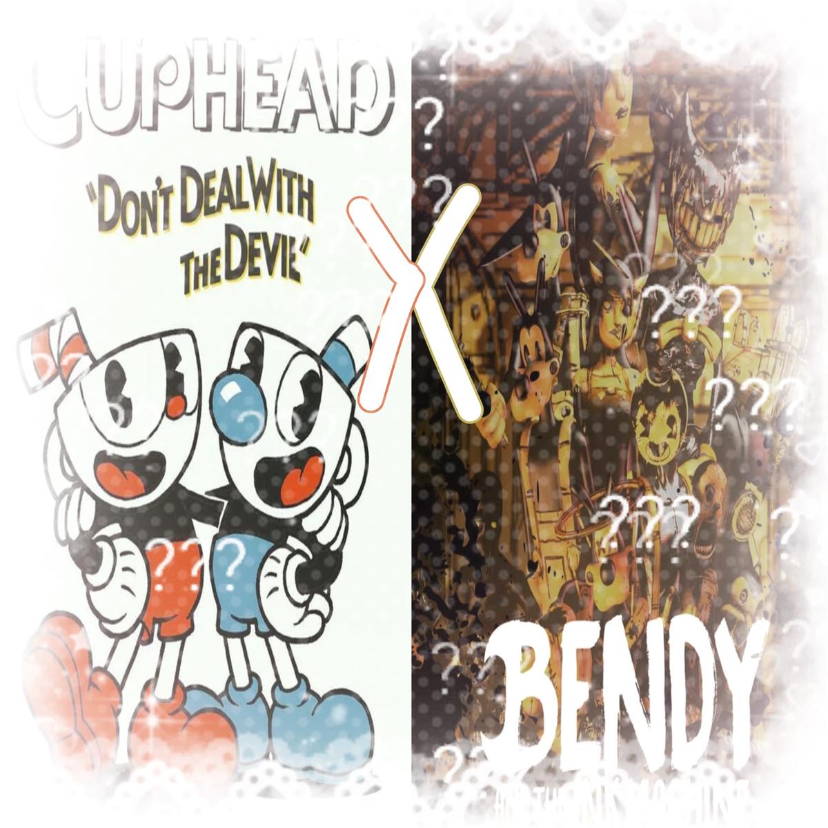 ⊹︶𐙚||cuphead and mugman x bendy and the ink machine(anime ver.)⊹︶𐙚 thumbnail