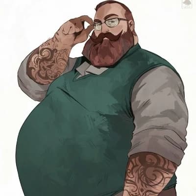 Luca | fat, ginger, gay boss thumbnail